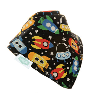 Ziggly Baby Bib Outer Space