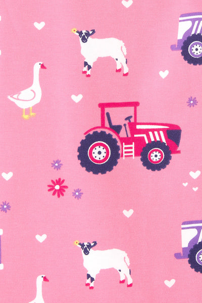 girls  tractor cotton pyjamas