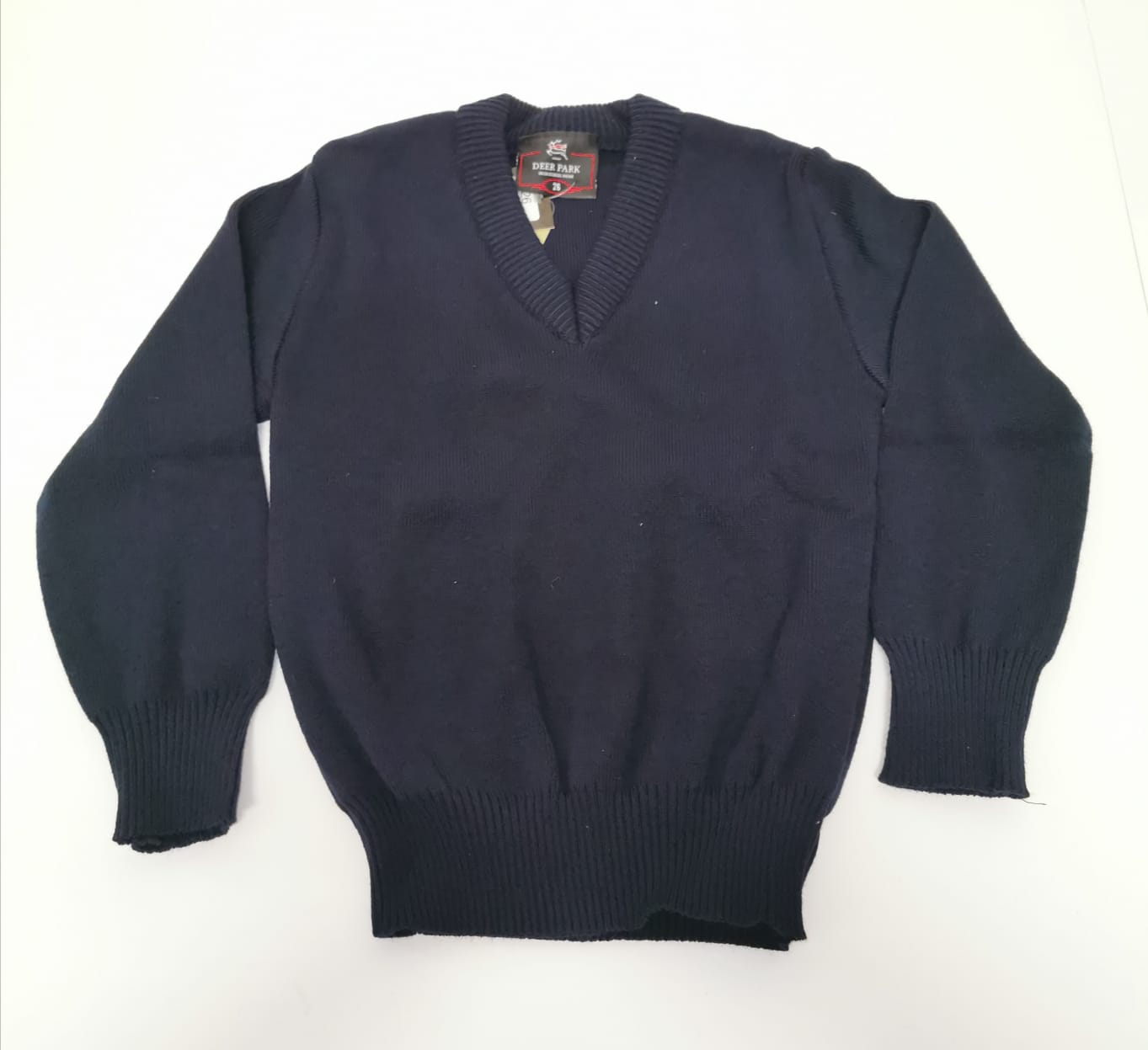 navy v neck primary  school jumper