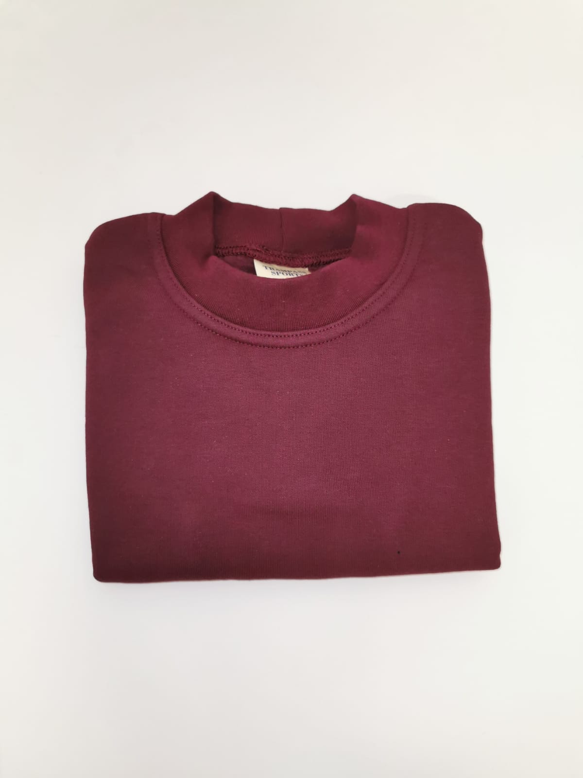 Wine Tracksuit Top style 3037