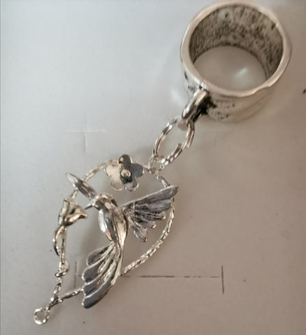 Ladies Scarf  Jewellery Hummingbird