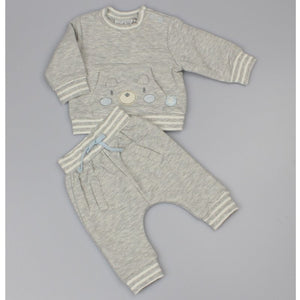 BABY BOYS QUILTED 2 PIECE OUTFIT WF1814