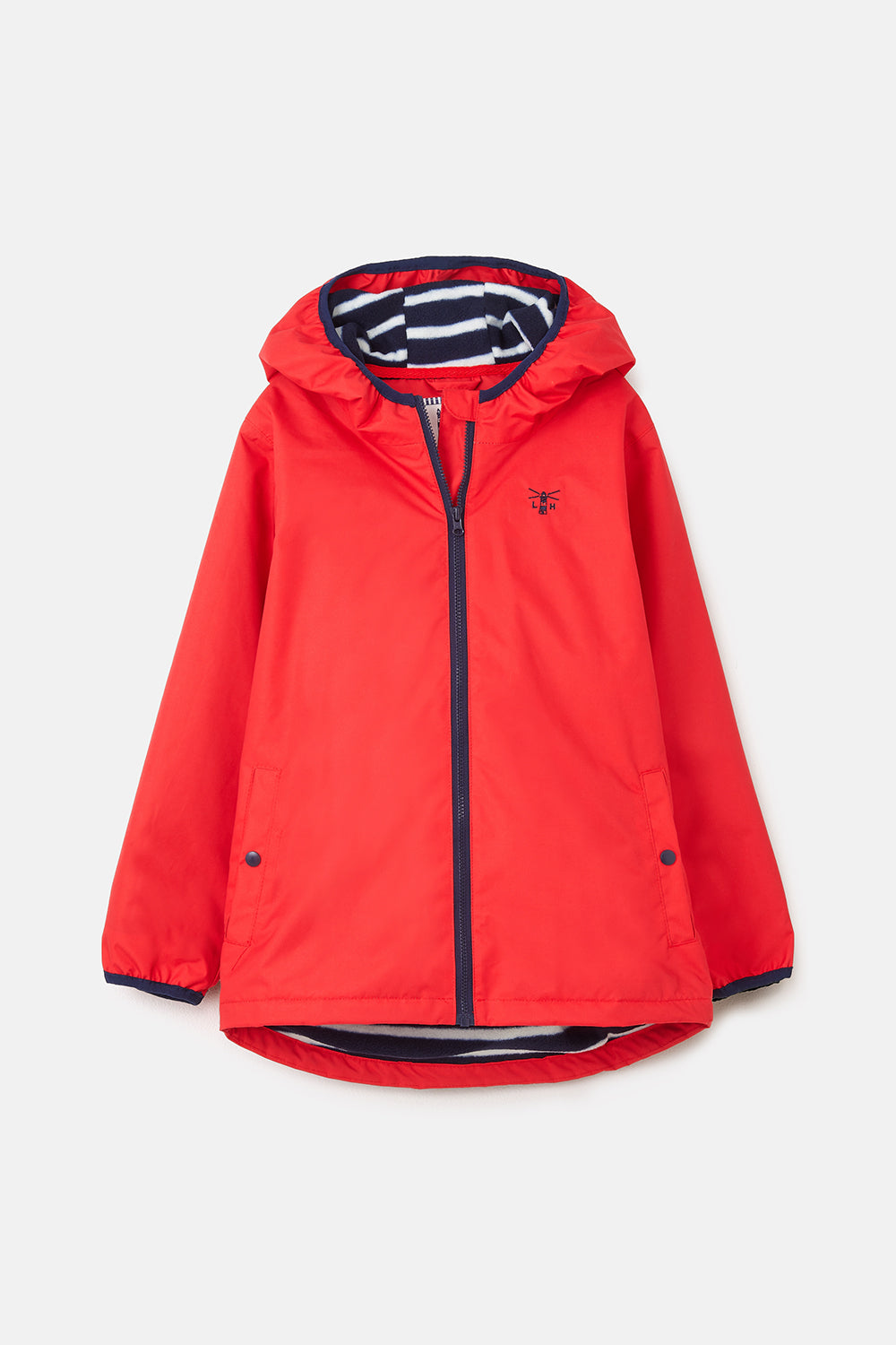 Little Lighthouse Lucas Fleece lined  Boy's Coat - Pillarbox Red