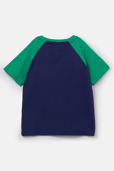Little Lighthouse Mason Tee Shirt - Green Front Loader