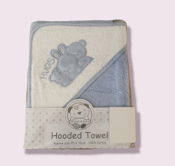 Snuggle Baby Hooded Bath Towel Bunny Hugs BW120-004 Pink