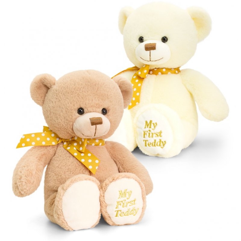 Keel Toys 20CM SUPERSOFT MY FIRST TEDDY SN0787