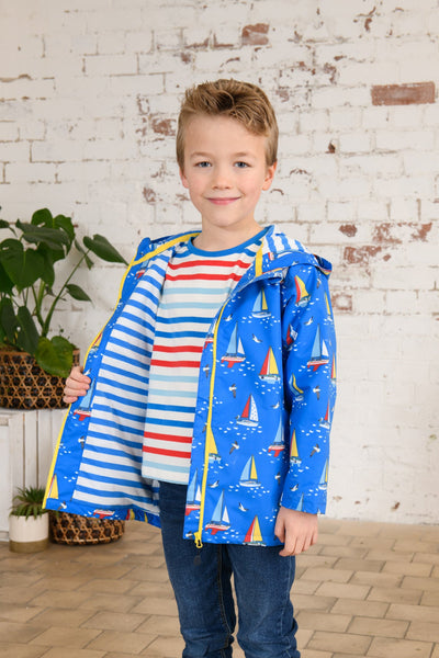 Little Lighthouse Ethan Boys Jacket - Blueboat