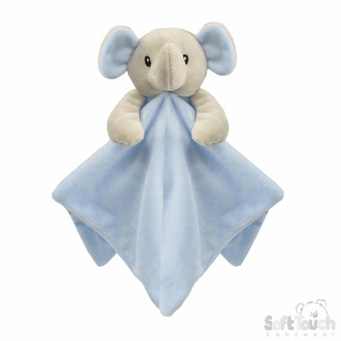 Soft Touch Elephant Comforter STBC36-B  Blue