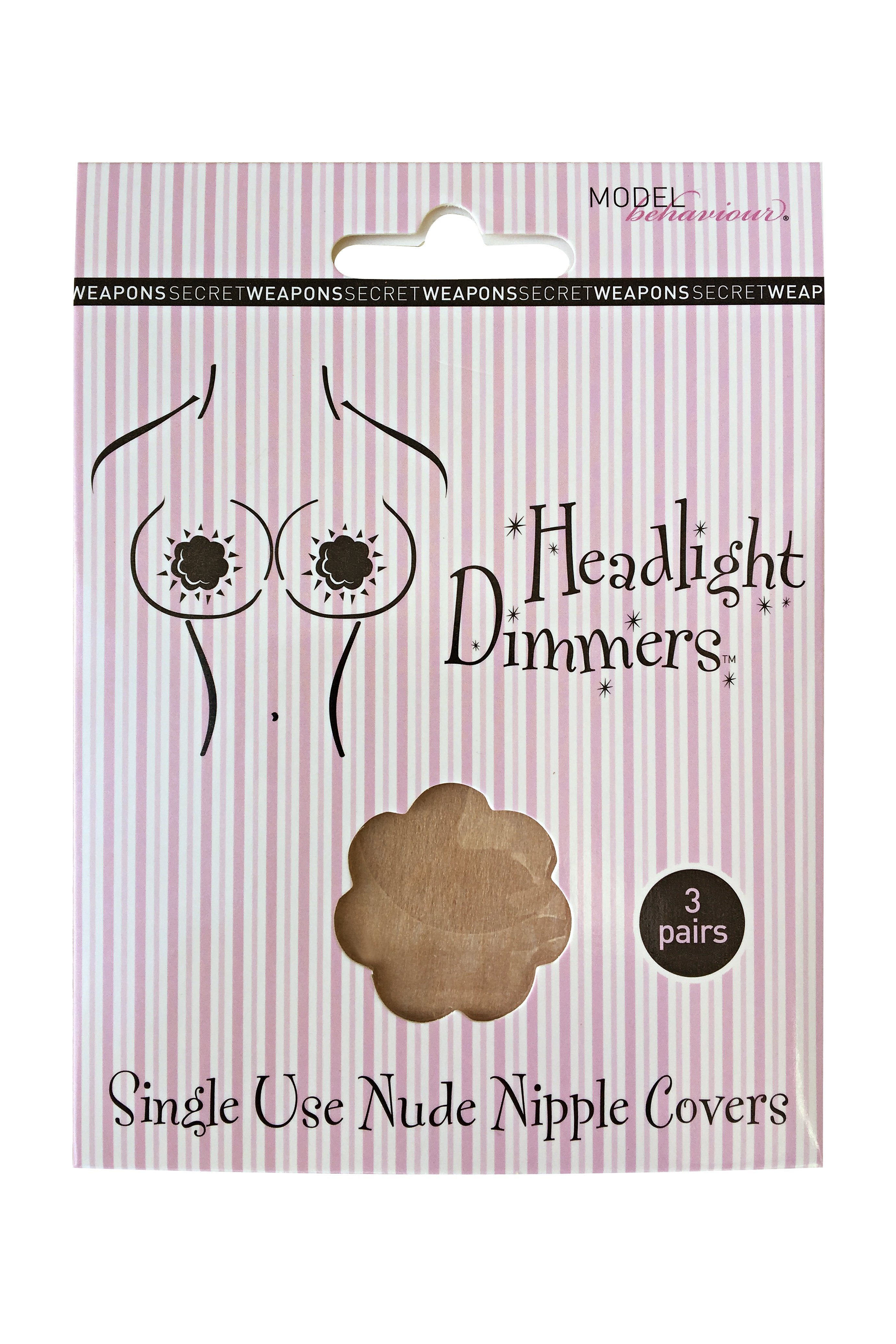 Nipple  covers disposable  single  use  by  Secret  Weapons sw043