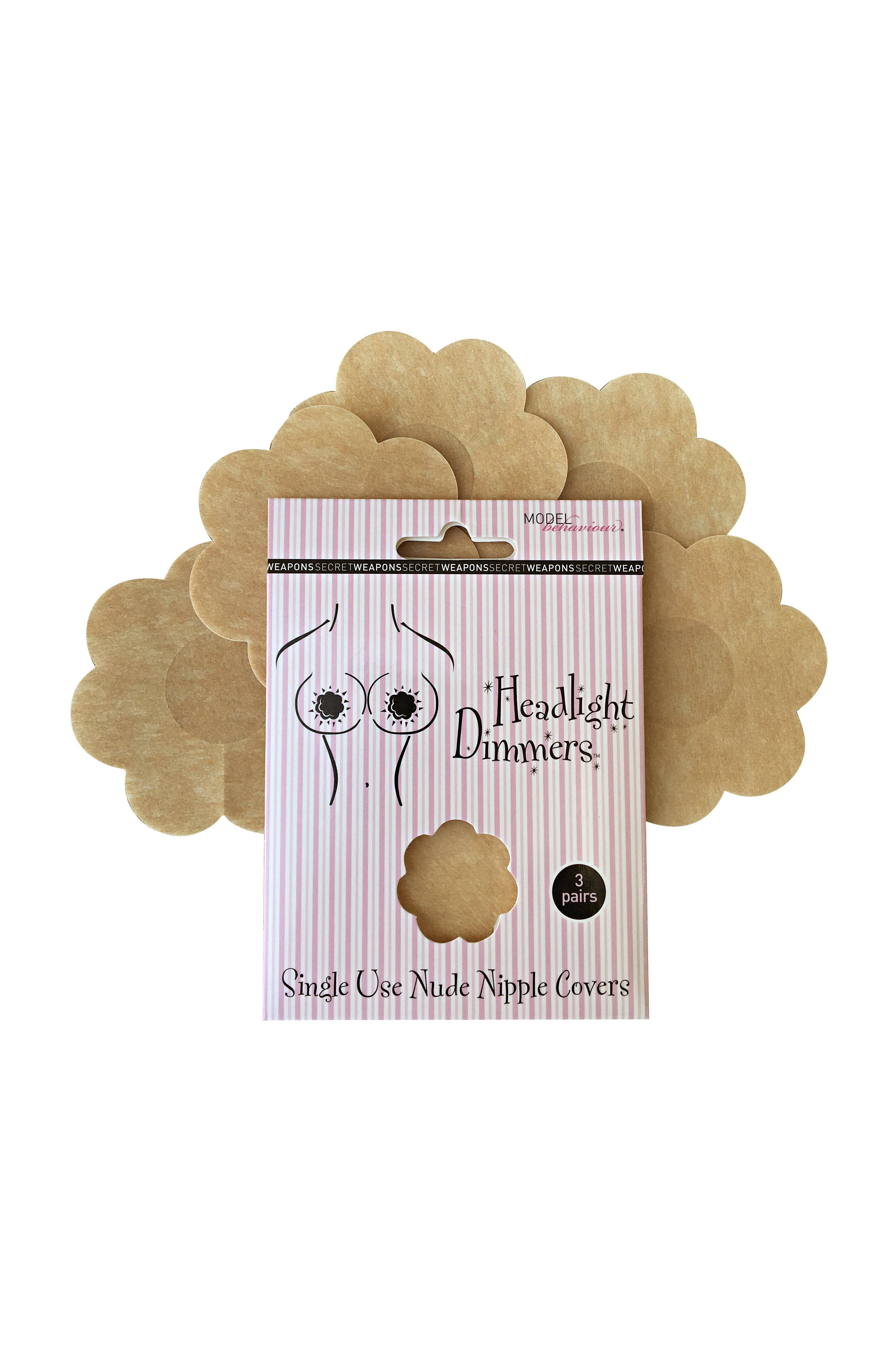 Nipple  covers disposable  single  use  by  Secret  Weapons sw043