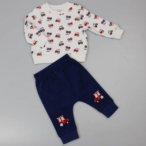 baby boy tractor  outfit