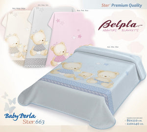 Baby Perla Boxed Pram  Blanket  663p