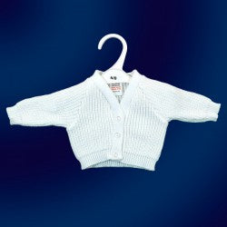Baby Cardigan 22-501 White