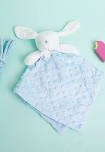 Rock A Bye Baby Bubble Bunny Comforter Blue & Pink