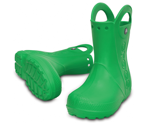 Crocs Kids’ Handle It Rain Boot Grass Green