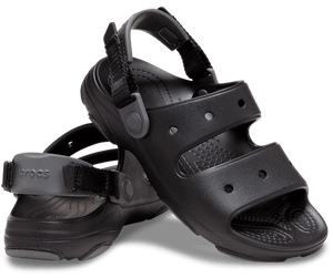 Kids Crocs Classic All Terrain Sandal Black/Multi