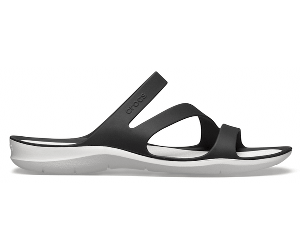 Crocs Womens  Swiftwater Sandal 203998  Black/White