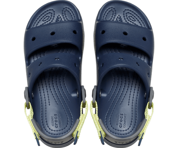 Kids Crocs Classic All Terrain Sandal Navy