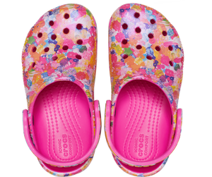 Crocs Classic  Kids Hyper Real Clog Multi