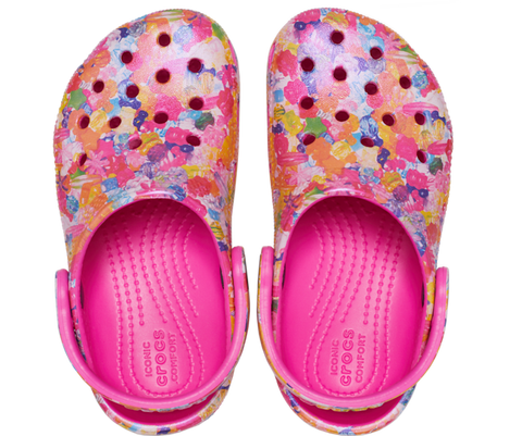 Crocs Classic  Kids Hyper Real Clog Multi