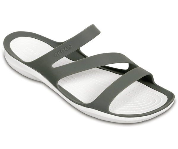 Crocs Women’s Swiftwater Sandal Smoke/White