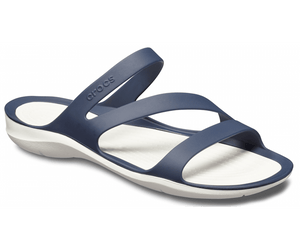 Womens Crocs Sandal style Swiftwater  203998  Navy/White