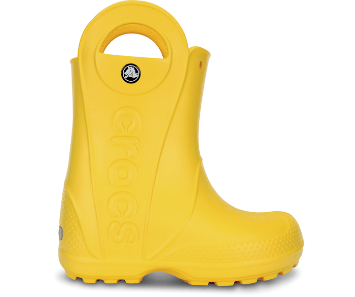 Crocs Kids Handle It Rain Boot Yellow Charles Fay