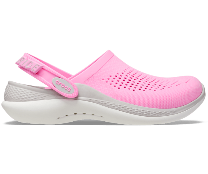 Soft pink crocs hot sale