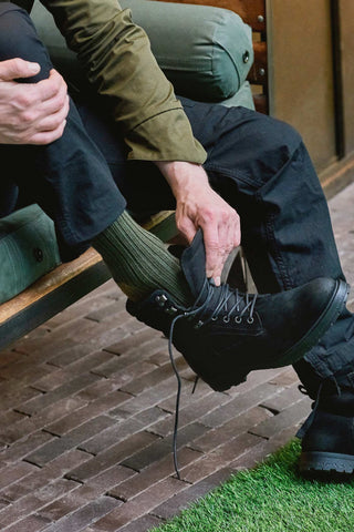 Commando - Wool Rich Work Boot Socks - HJ3000