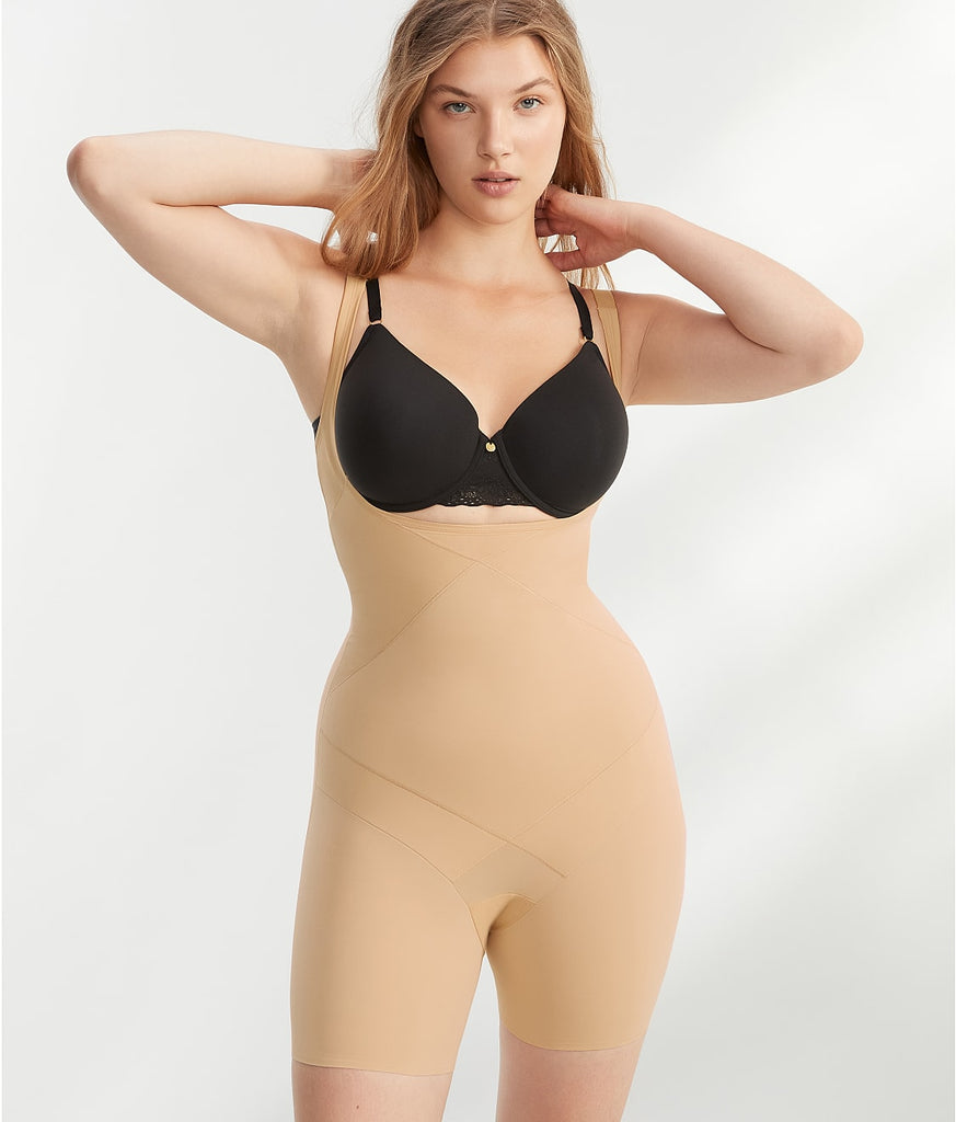 Miraclesuit Shapewear Women's Plus Size Extra Firm Control High-Waist Thigh  Slimmer