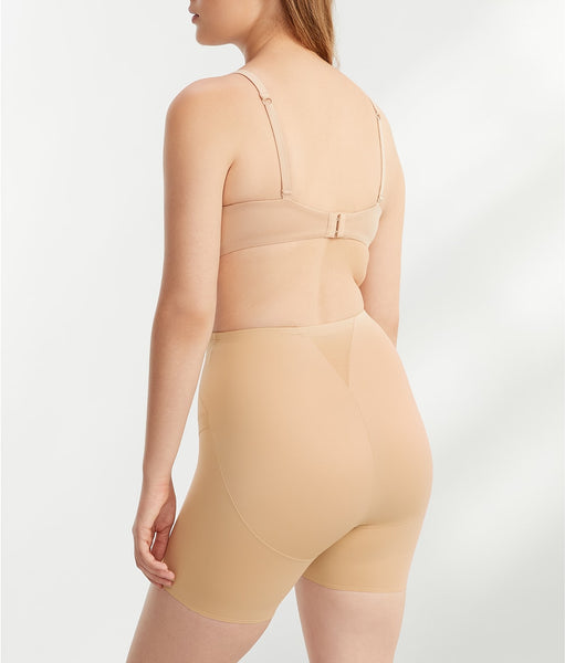 MIRACLESUIT Tummy Tuck Extra Firm Control Bike Shorts 2414 Nude
