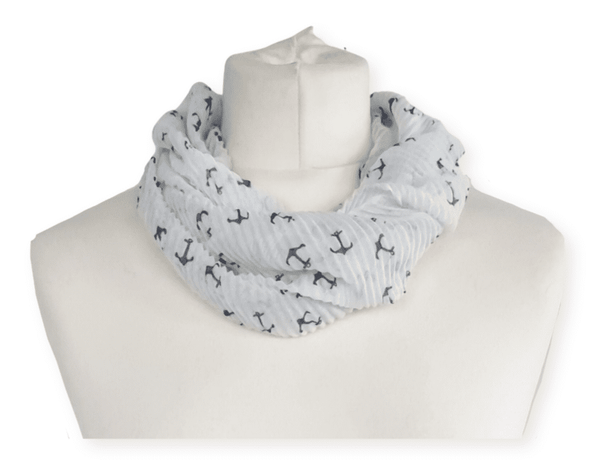 Anchor Magnetic Crinkle Scarf  2 ASST  RC22123