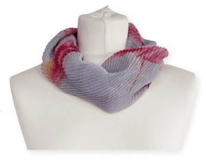 Feather Crinkle Magnetic Scarf 3 ASST RC22172