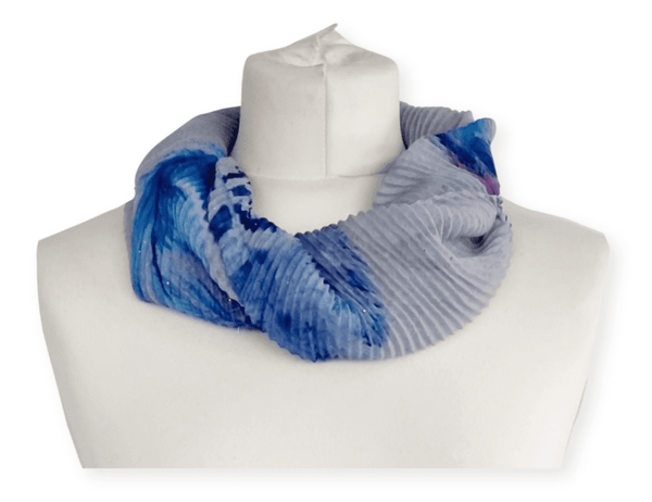 Feather Crinkle Magnetic Scarf 3 ASST RC22172