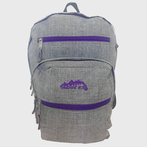 Ridge53  Backpack College Grey/Purple