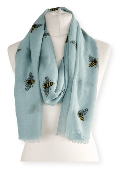 Summer Bee Print Scarf TR6522A